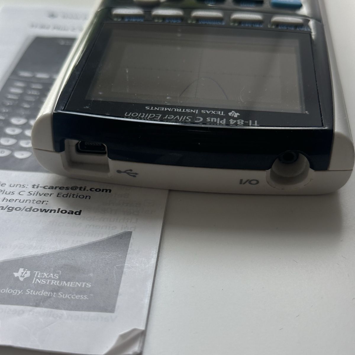 Texas Instruments Taschenrechner: TI-84 Plus C Silver Edition Taschenrechner – Gebraucht aus Givisiez von dor_xb9k 2