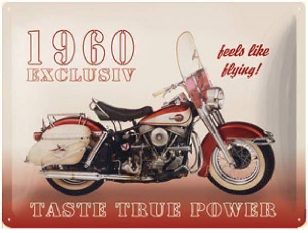 Insegne: Blechschild - Motorrad 1960 – Nuovo (secondo la descrizione) da Ennetbürgen venduto da open24shop