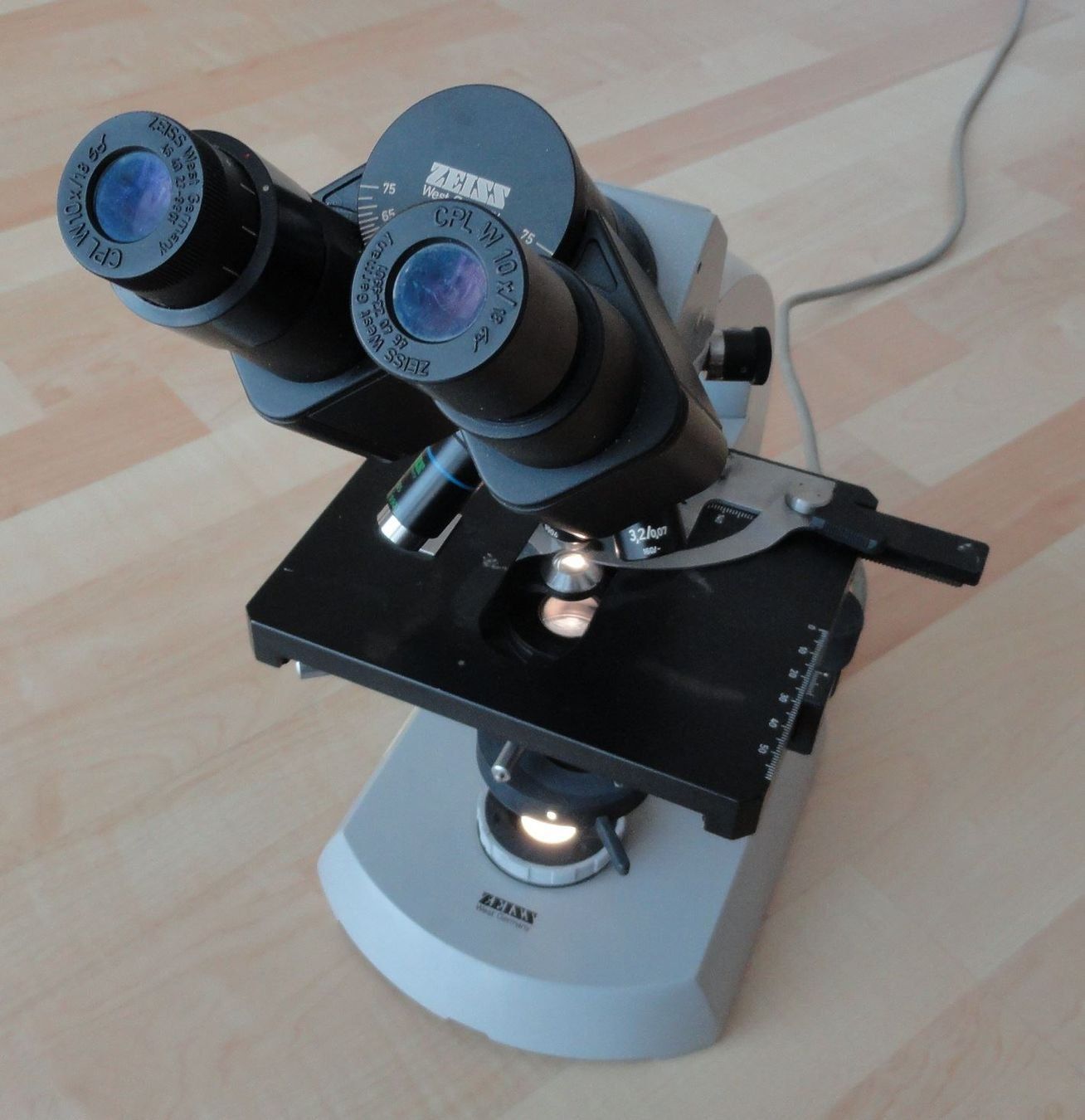 Microscopi: Zeiss PRO Mikroskope Microscope stéréo avec 2 Oculaires – Usato da Lausanne venduto da asdyx 2