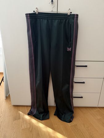 Needles track pant grün