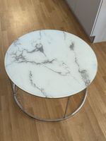 Couchtisch Weiss/Silber