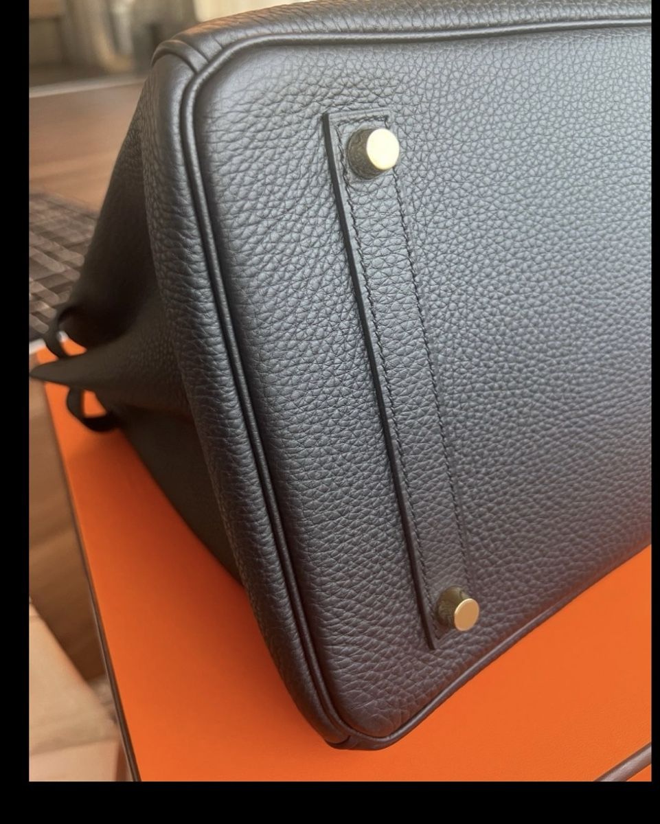 Hermès Borse da donna: Sac Hermès Birkin Togo noir 35 cm – Usato da La Chaux-de-Fonds venduto da faith1888 2