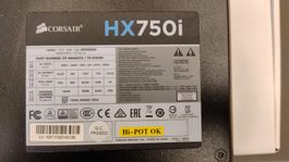 Corsair HX750i Alimentation Modulaire 80 PLUS Platinum
