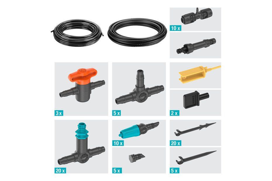 Tubi & Tubi flessibili: 2x Gardena Micro-Drip-System Terrasse NEU/OVP ungeöffnet – Nuovo e nell'imballaggio originale da Herrliberg venduto da Malvernian121 2