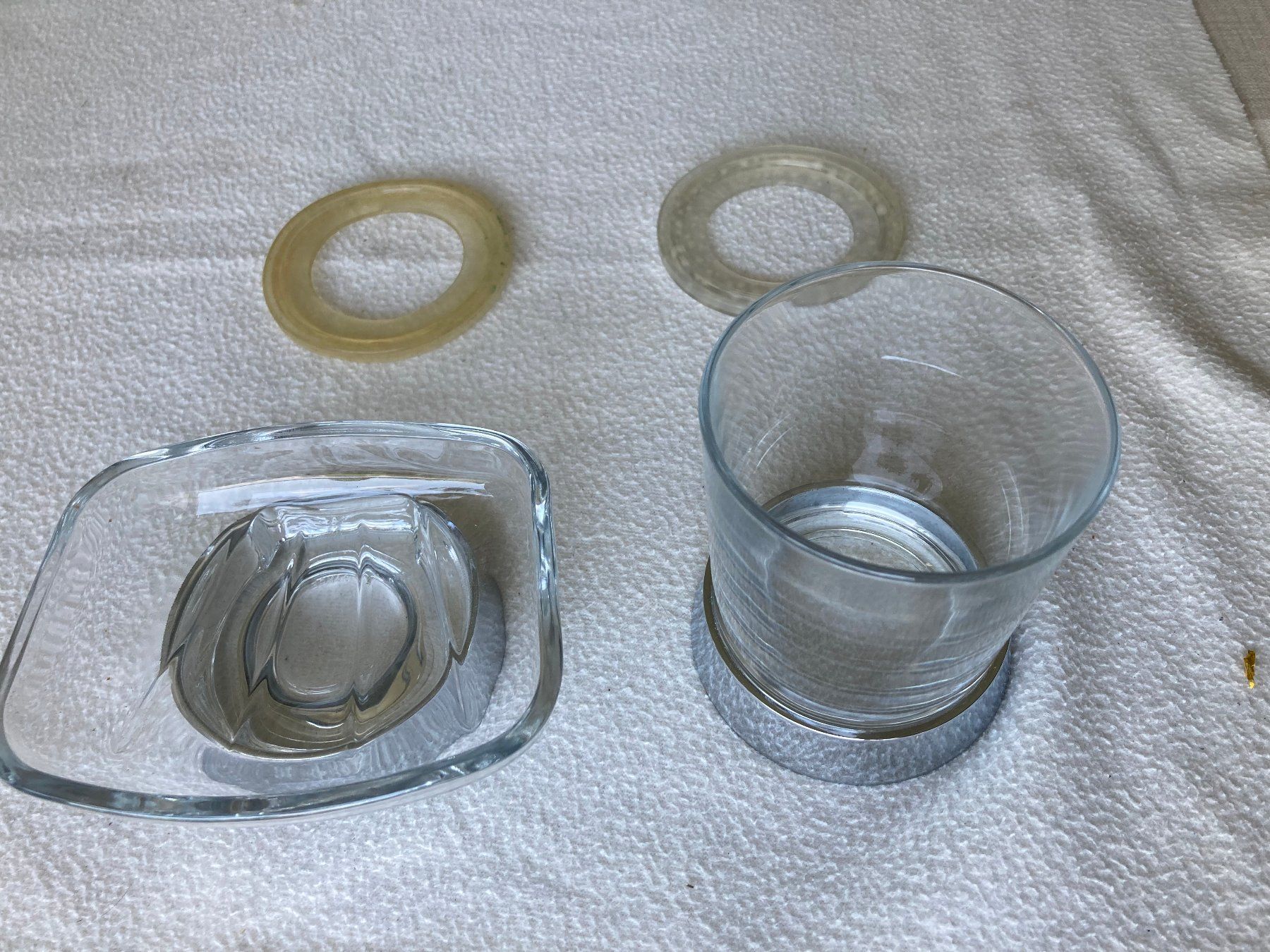 Portasapone: Charme - Glashalter & Seifenschale - Standmodelle – Nuovo (secondo la descrizione) da Tägerig venduto da Biene101