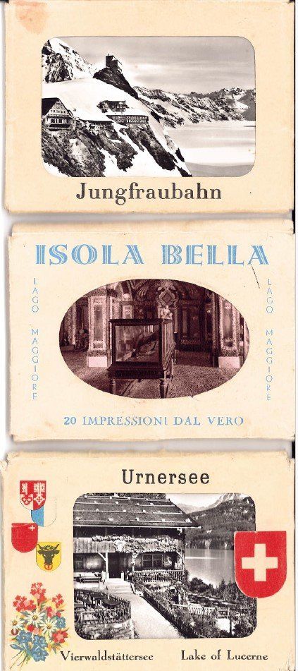 Cartoline postali: 3 Päcklein "petite carnet" – Usato da Bellach venduto da qsearch