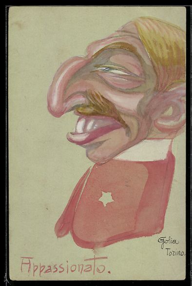 Cartoline postali: Handgemalt sign. Golia, Eugenio Colmo (1 – Usato da Berlin venduto da bartko-reher