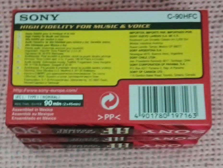 Cassettes audio: SONY HF 90 / Cassette - kassette MC scellée – Neuf avec emballage d'origine à Le Locle par borgespatricia 2
