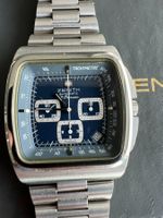 ZENITH, 'BIG BLUE TELEVISION' El Primero Chronograph 1971
