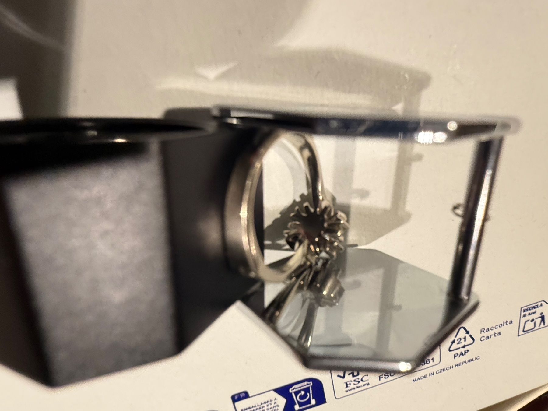 Ringe: Elegant Diamond Ring, White Gold – Gebraucht aus Troinex von Airain 6