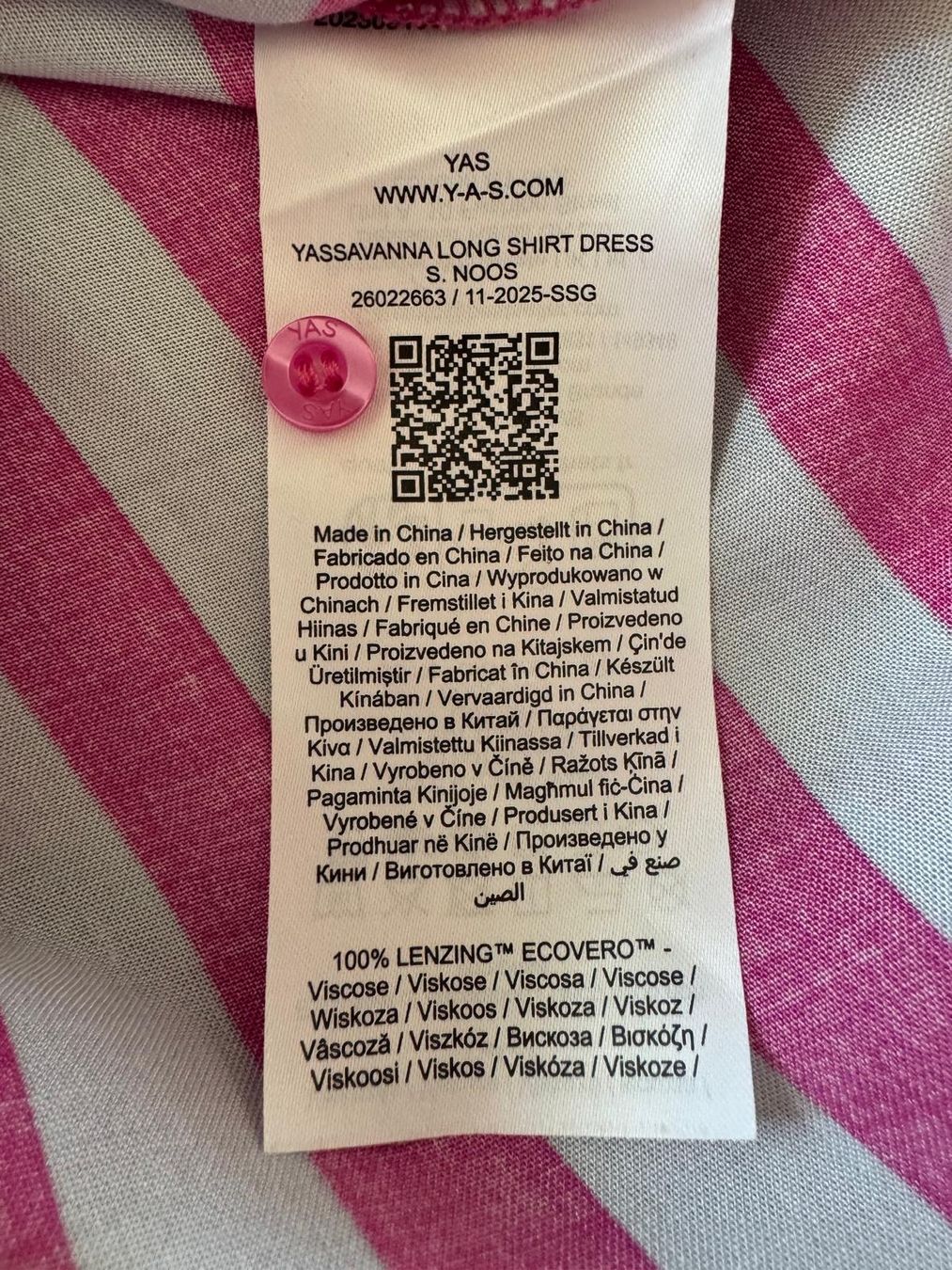 Vestiti: Neues Kleid von YAS gestreift. Viskose. S. – Nuovo e nell'imballaggio originale da Zürich venduto da Sunnyflower97 7