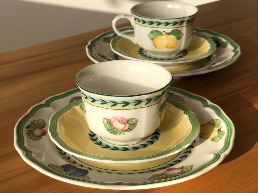 Tazze Per Caffè Villeroy & Boch French Garden | 2 Pezzi | In Porcellana Bone China | Lavabili In Lavastoviglie - Foto 10