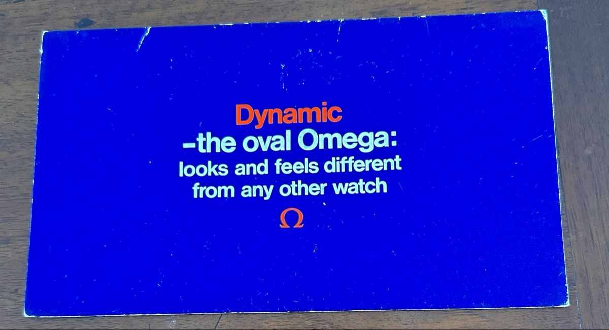 Omega Orologi: Omega Dynamic Brochure – Usato da Tenero venduto da .xxxxxxxxxx10