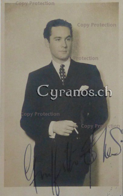 Autografi: Griffith Jones (1909-2007) Schauspieler - Autogramm – Usato da Dietikon venduto da cyranos1