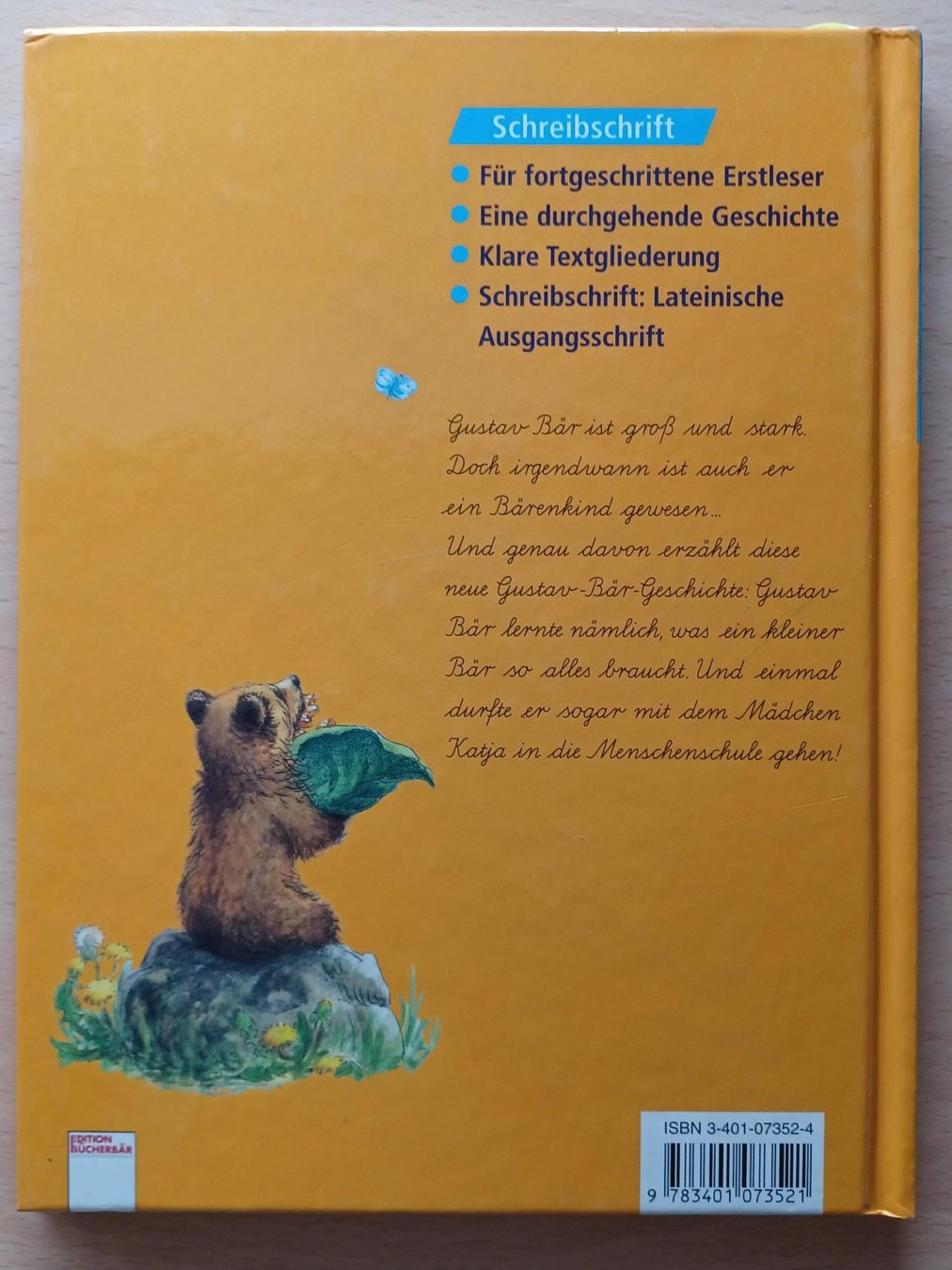 Livres: Buch - Gustav Bär geht in die Schule – D'occasion à Leimbach TG par manu-tg 1