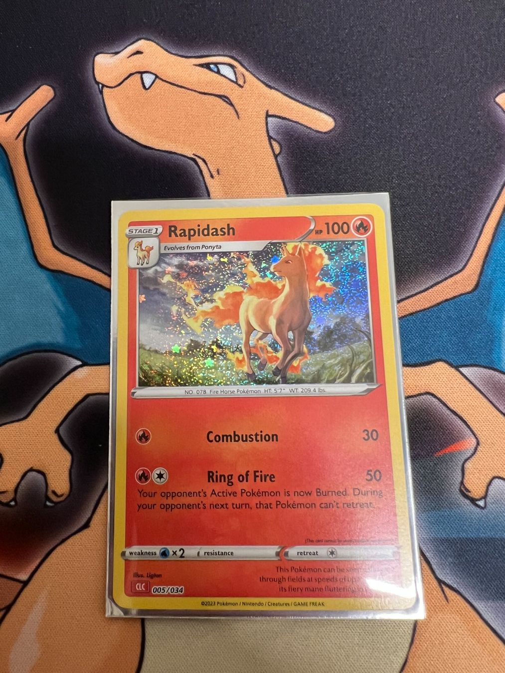 Pokémon Carte collezionabili: Rapidash (CLC 005) - Pokemon TCG Classic – Nuovo (secondo la descrizione) da Bülach venduto da Pfrenzel