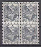 Timbres 209z bloc de 4 neuf (2X ** et 2X *) (100.--)