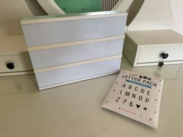 Light Box inkl Letter Pack 85 Basic Letters