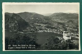 Monte Brè Kulm,  Lugano e Monte Rosa, ungelaufen, ca. 1930