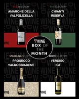 Exklusive Wein-Degustationsbox – 4 italienische Meisterwerke