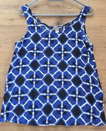 Street One Damen Top blau Grösse 38 neu