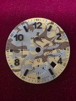 Cadran chronographe signé Hublot Genève – camouflage
