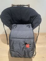 Kaiser Fusssack Thermosack Wintersack Top Zustand Grau Schwa