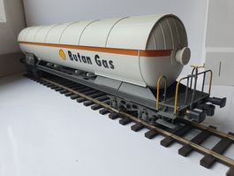 SBB Typ Zagkks / Vierachsiger Druckgas-Kesselwagen / 1:45/ O