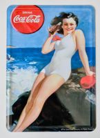 Coca-Cola Blechkarte (08)
