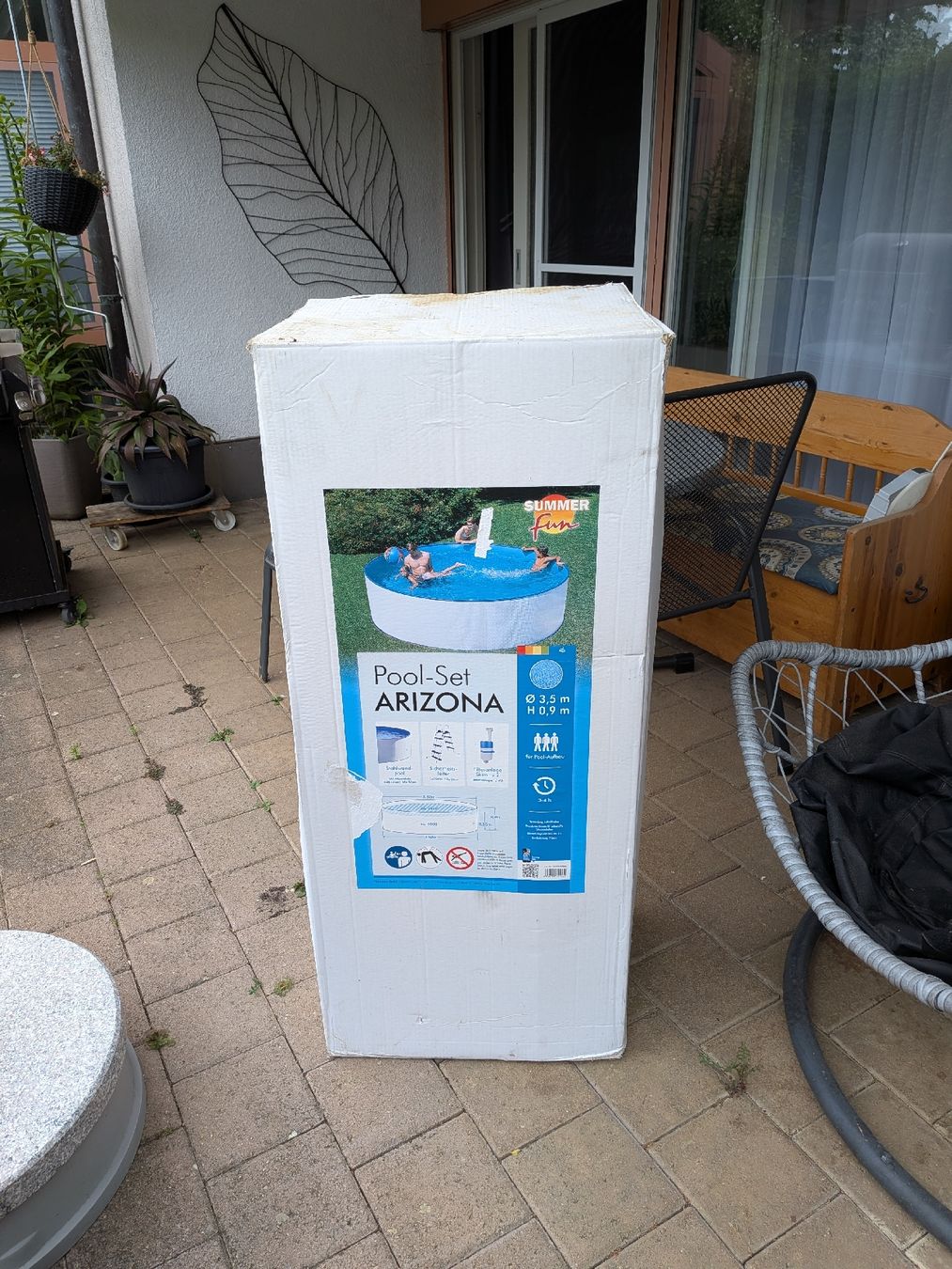Piscine: Pool-Set Arizona Ø 3,5m Neu – Nuovo e nell'imballaggio originale da Lohn SH venduto da windhund 1
