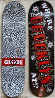 Globe skateboards - Brooklyn Jordan Heads bundle