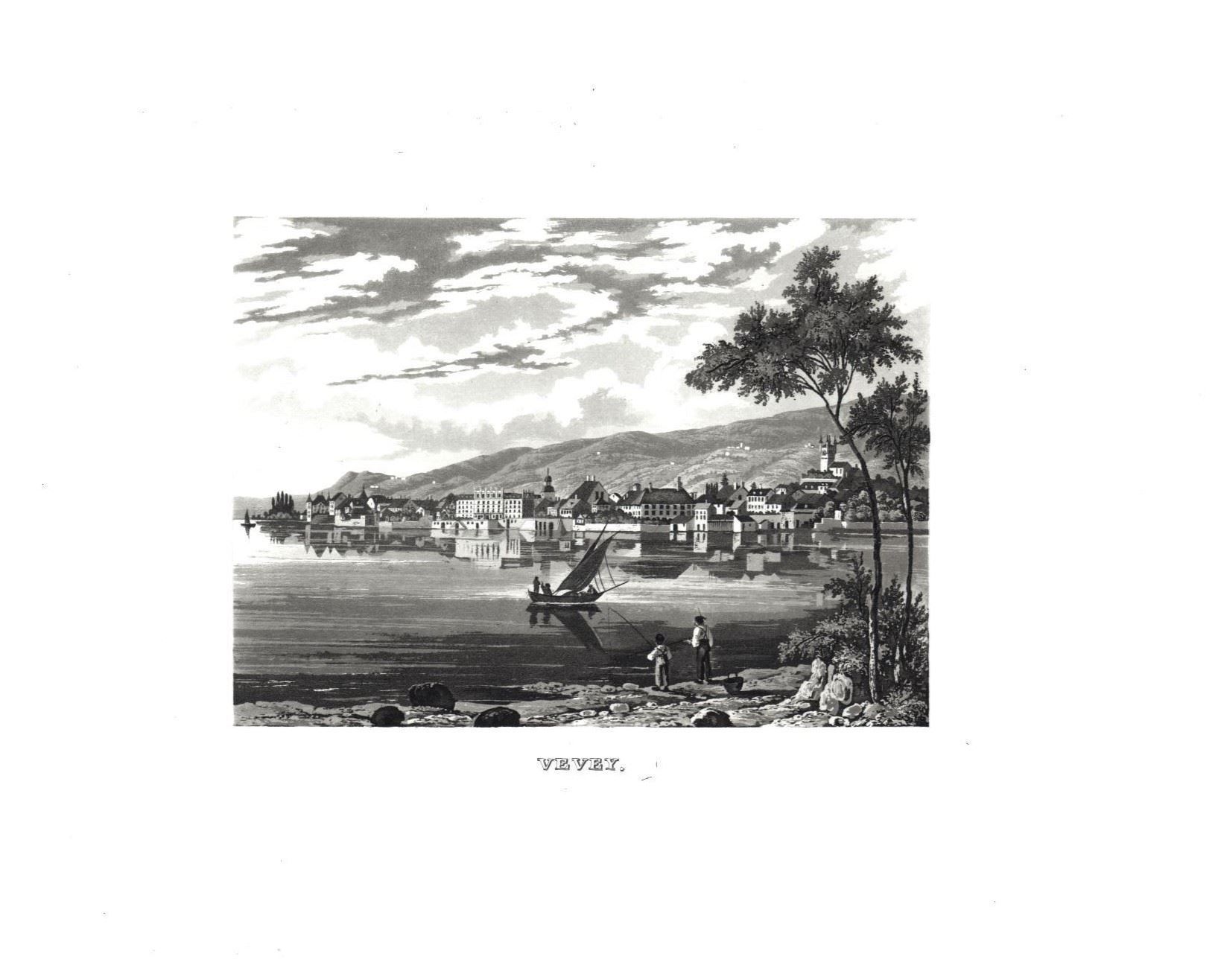 Incisioni: Vevey Aquatinta um 1850 – Usato da Rafz venduto da Helvet32