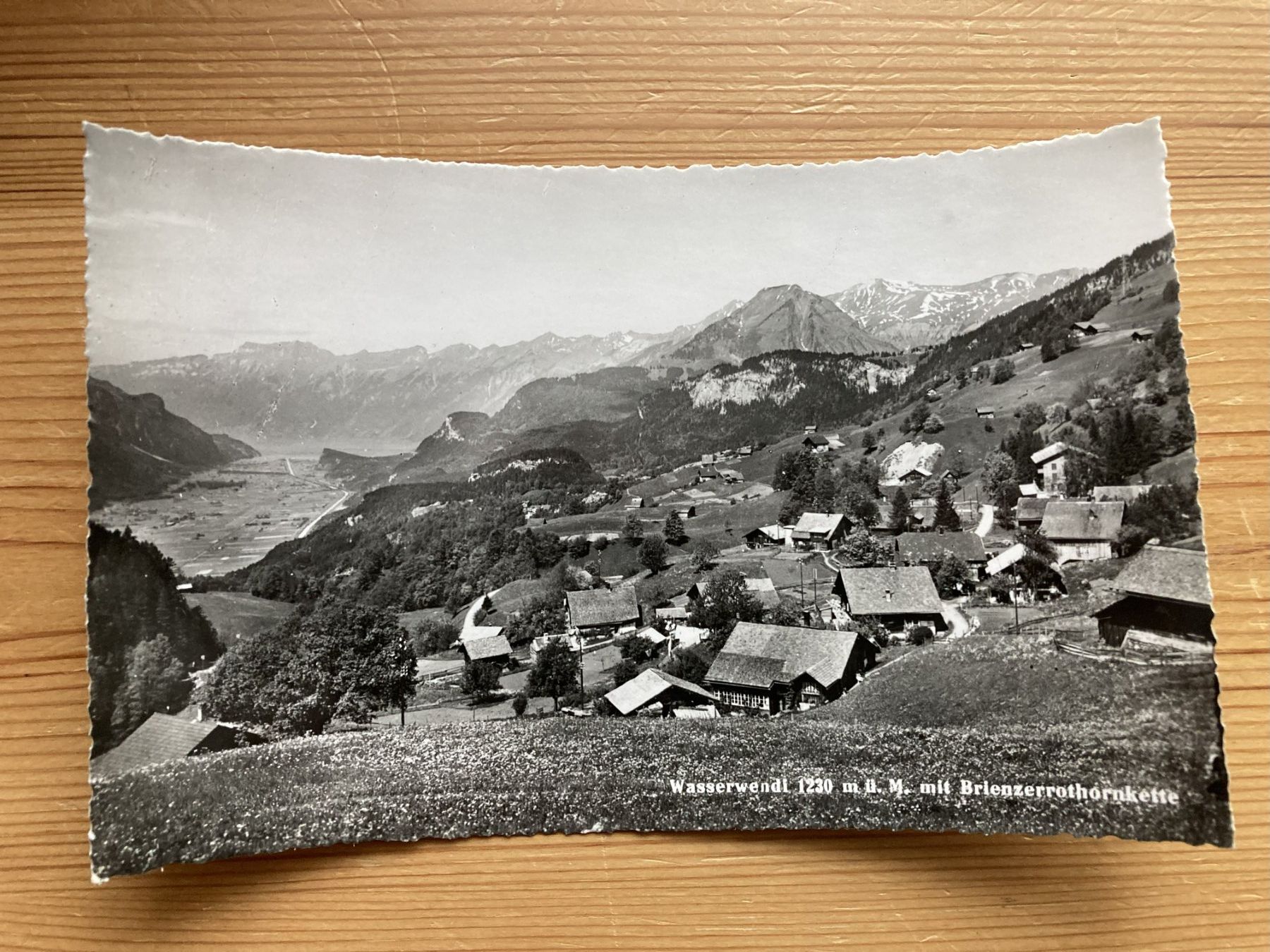 Cartoline postali: Wasserwendi mit Brienzerrothornkette - AK – Nuovo (secondo la descrizione) da Oberuzwil venduto da Henri09