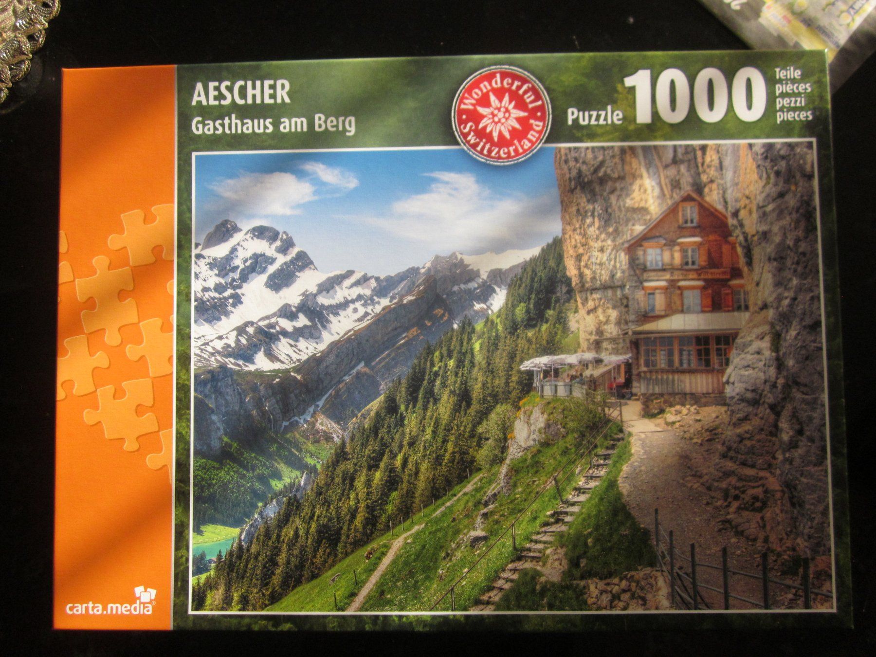Puzzle: Aescher Gasthaus am Berg – Nuovo (secondo la descrizione) da Hombrechtikon venduto da Falke150
