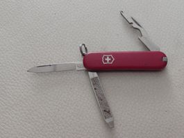 Taschenmesser Victorinox 58mm rot mit Werkzeugen gebraucht