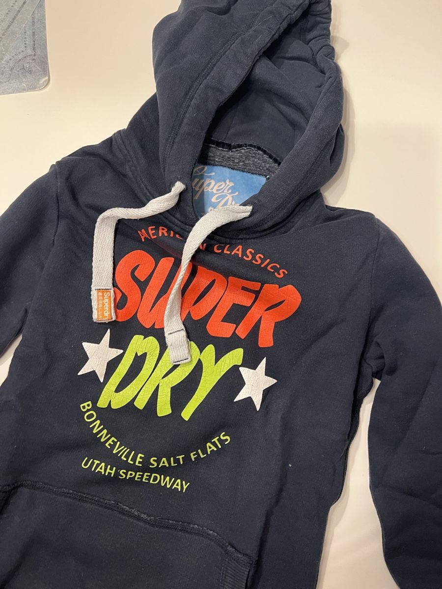 Superdry Pullover & Sweatshirts: SUPERDRY HOODIE NAVY GR S – Gebraucht aus Basel von theo-g77 2