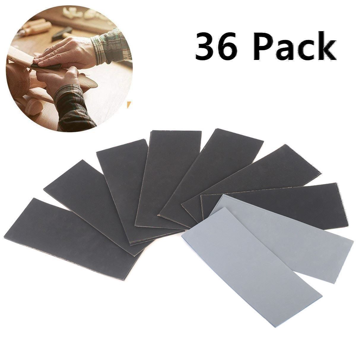 Tutti gli attrezzi: 36Pcs Schleifpapier Set 400-3000 Körnung – Nuovo (secondo la descrizione) da Thun venduto da nuonuo 1