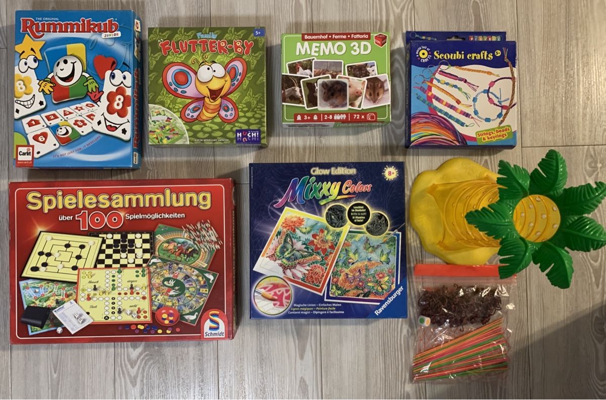 Ravensburger Giochi: 5x Gesellschaftsspiele, 2x Bastelspiele – Usato da Würenlos venduto da a-tiger