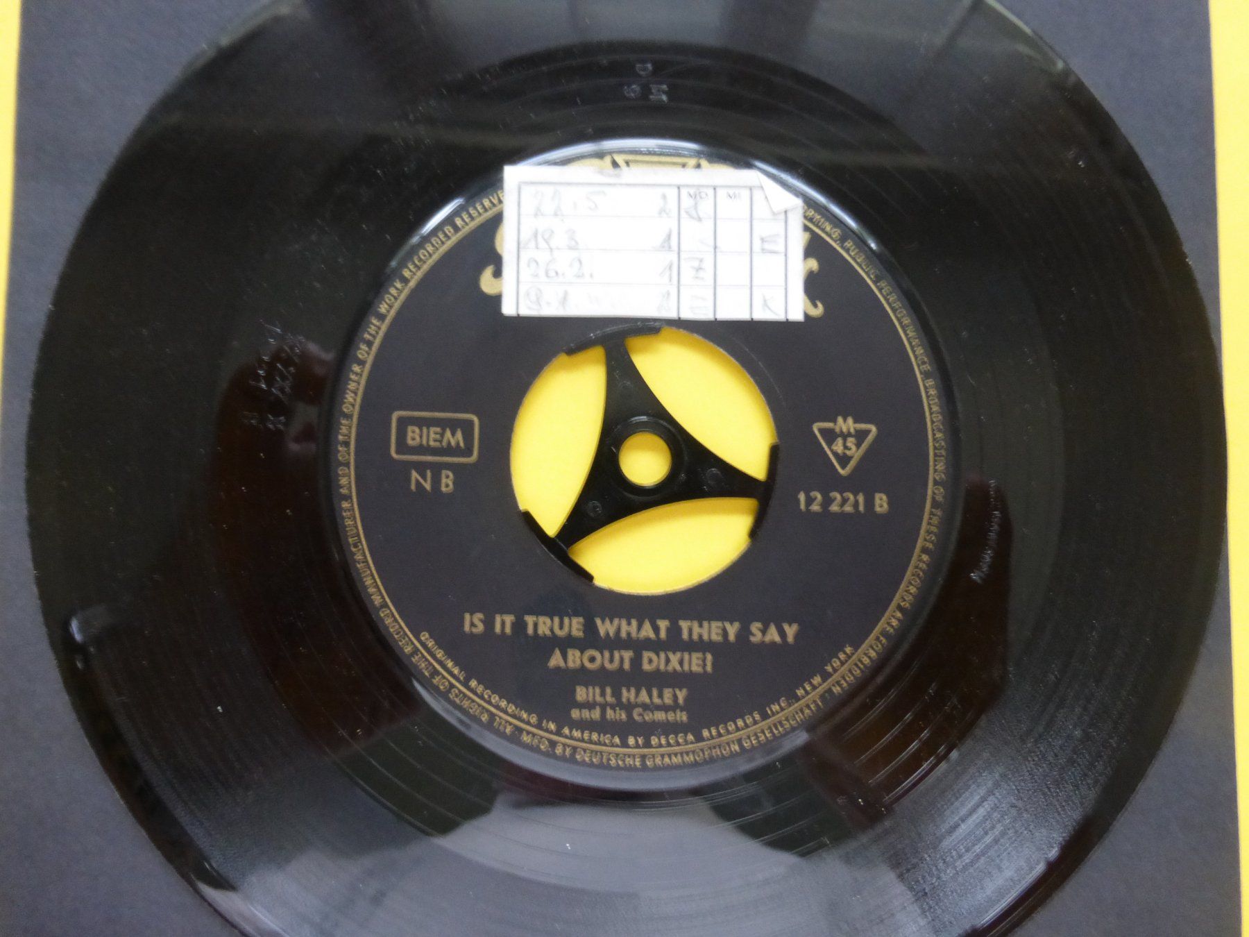 Dischi in vinile: Bill Haley And His Comets – Ain't Misbehavin' – Usato da Zürich venduto da Swiss57 1