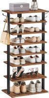 Schuhregal 8 Ebenen schmal platzsparend stabil SOLARA