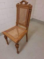 2 antike Stühle mit Rohrgeflecht, Vintage Look, Top!