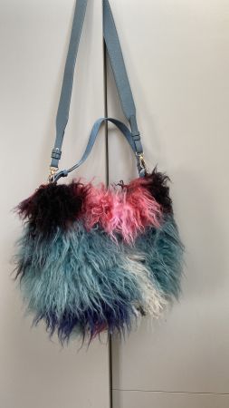 Zottel Felltasche  Desigual  NEU  Entwurf Christian Lacroix