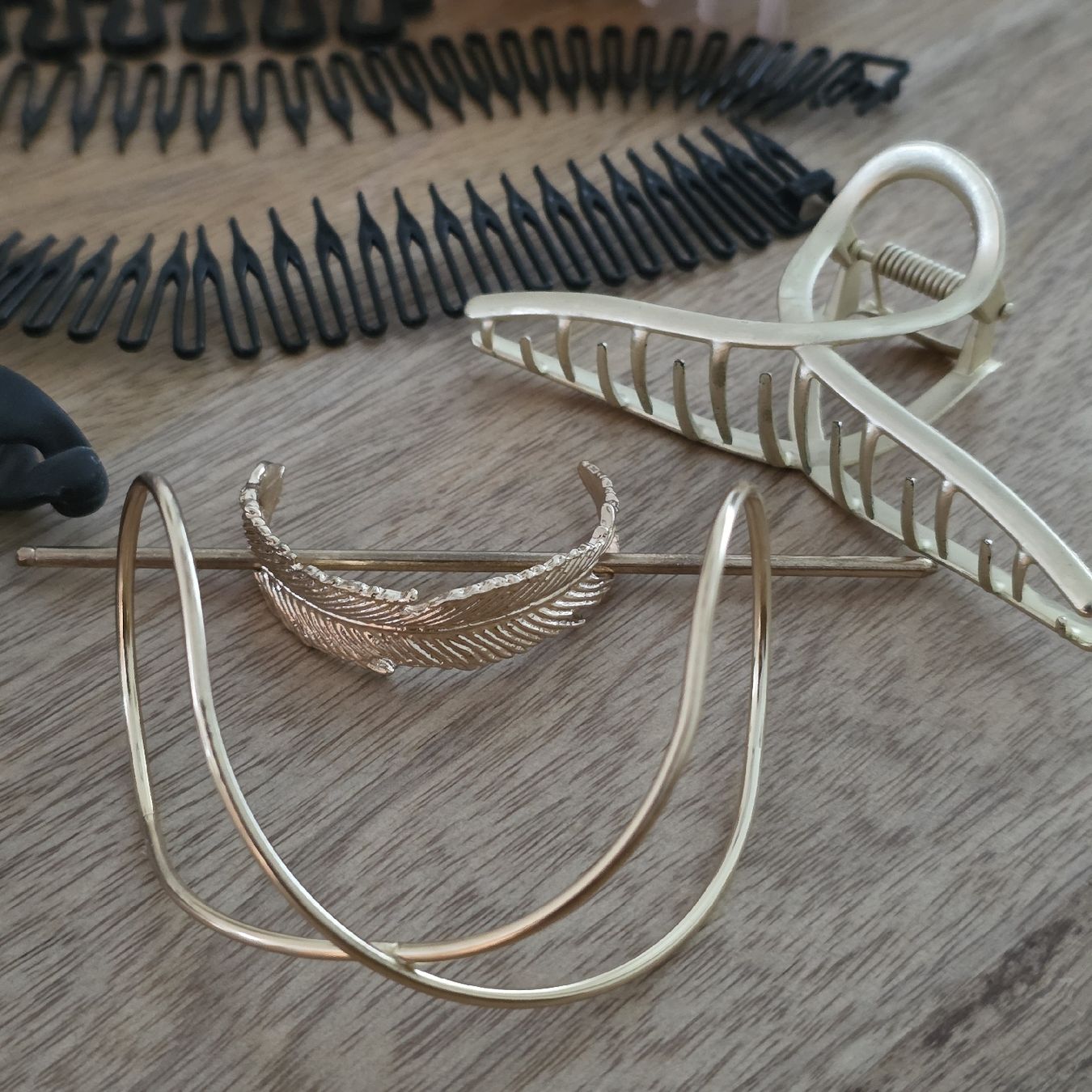 Haarschmuck: Haarschmuck Set verschiedene Teile Top – Neu (gemäss Beschreibung) aus Rheinsulz von Gilea 1
