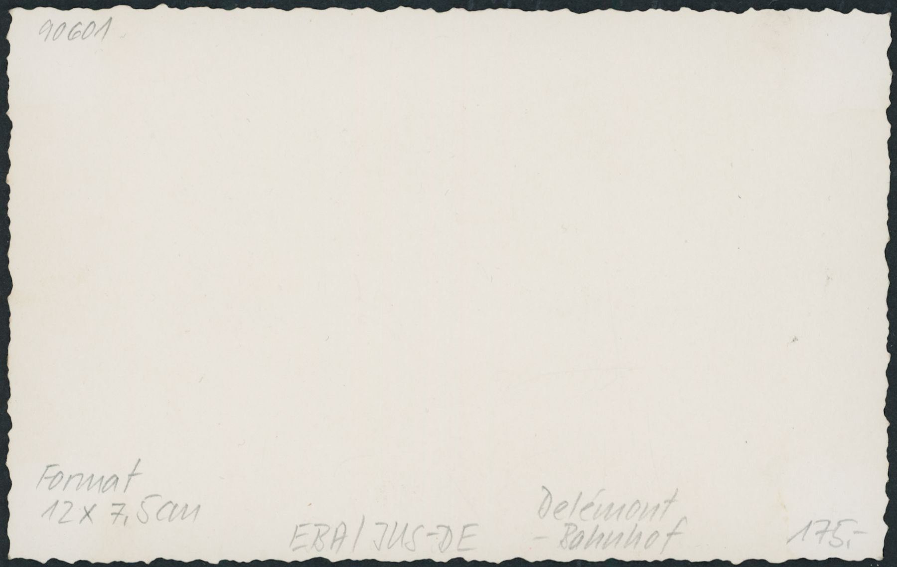 Cartoline postali: JUS Delémont - Bahnhof - Bahn – Nuovo (secondo la descrizione) da Schindellegi venduto da masutka7 1