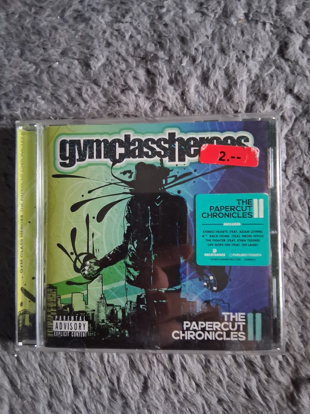 CD: GYM CLASS HEROES     THE PAPERCUT CHRONICLES     CD – Usato da Wetzikon ZH venduto da Ramones01