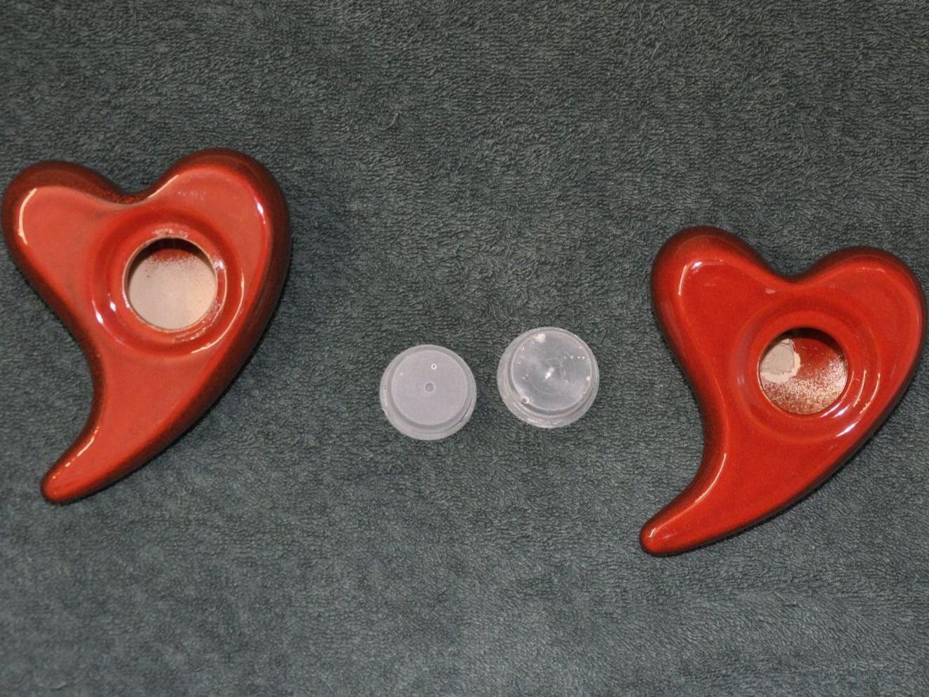 Tutte le decorazioni: rote Keramikherzen Geschenk – Usato da Oberrüti venduto da ELALL 4