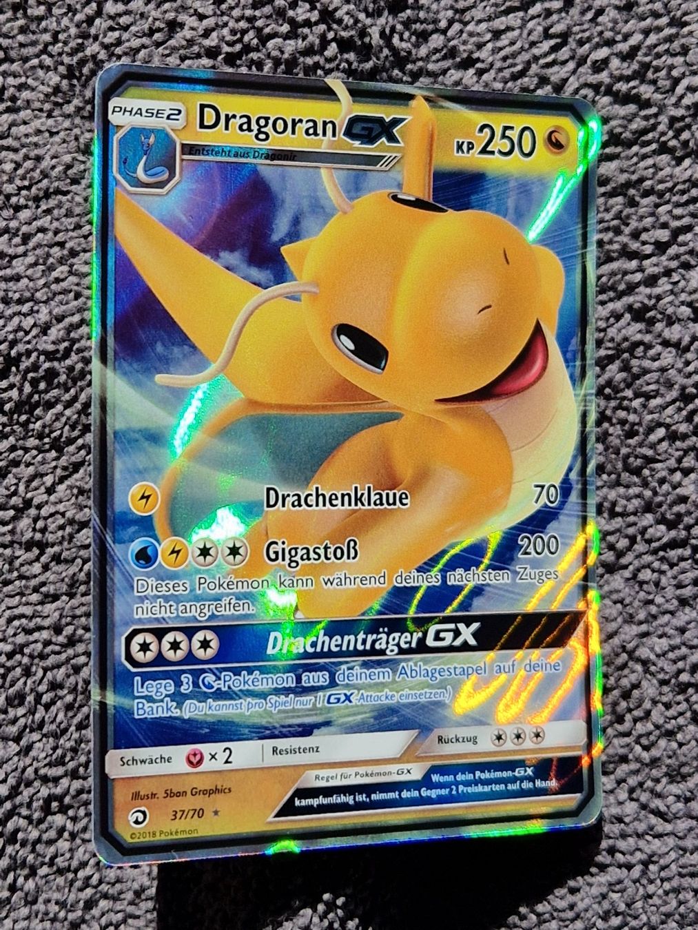 Pokémon Carte collezionabili: Dragoran 37/70 – Usato da Gossau SG venduto da Sev7ven