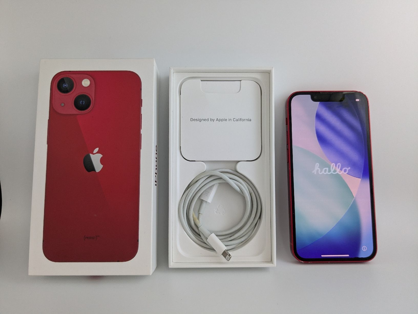 Apple Handys / Smartphones: Apple iPhone 13 mini 256 GB red good condition – Gebraucht aus Grenchen von gabifp