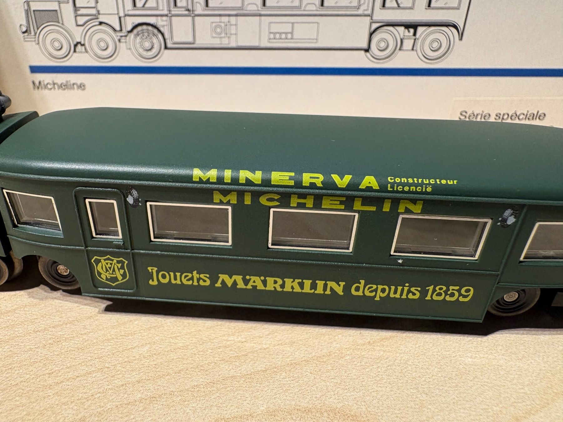 Märklin Modelleisenbahnen: Maerklin 3121  Micheline – Neu und originalverpackt aus Corcelles Payerne von Pierre66 1