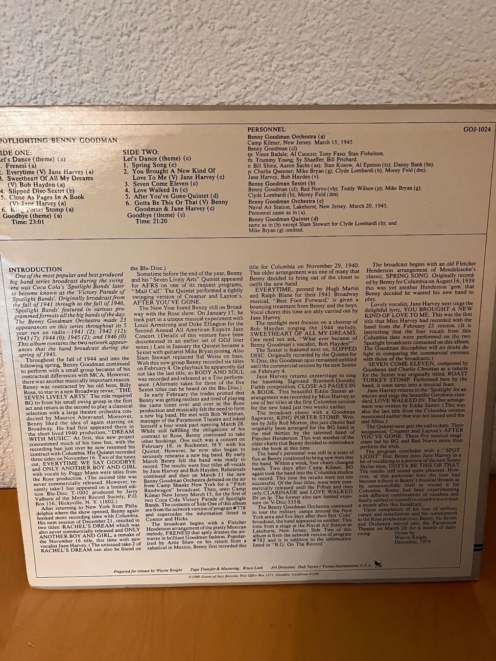 Dischi in vinile: Spotlighting Benny Goodman, Schallplatte – Usato da Rüdlingen venduto da Timber_11 1